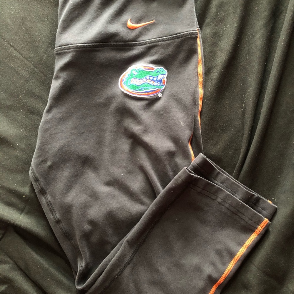 Nike Florida Gators Dri-fit Cropped Leggings